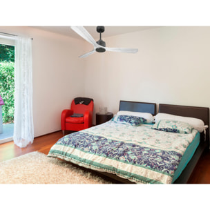 Ventilador de techo Reversible Termostato Wifi Motor DC Techos Inclinados Mando a Distancia Hypersilence Memoria MadeiraD166C0365211 PURLINE