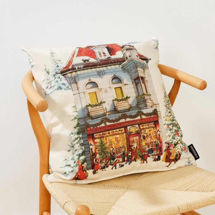 Housse de coussin Christmas City B