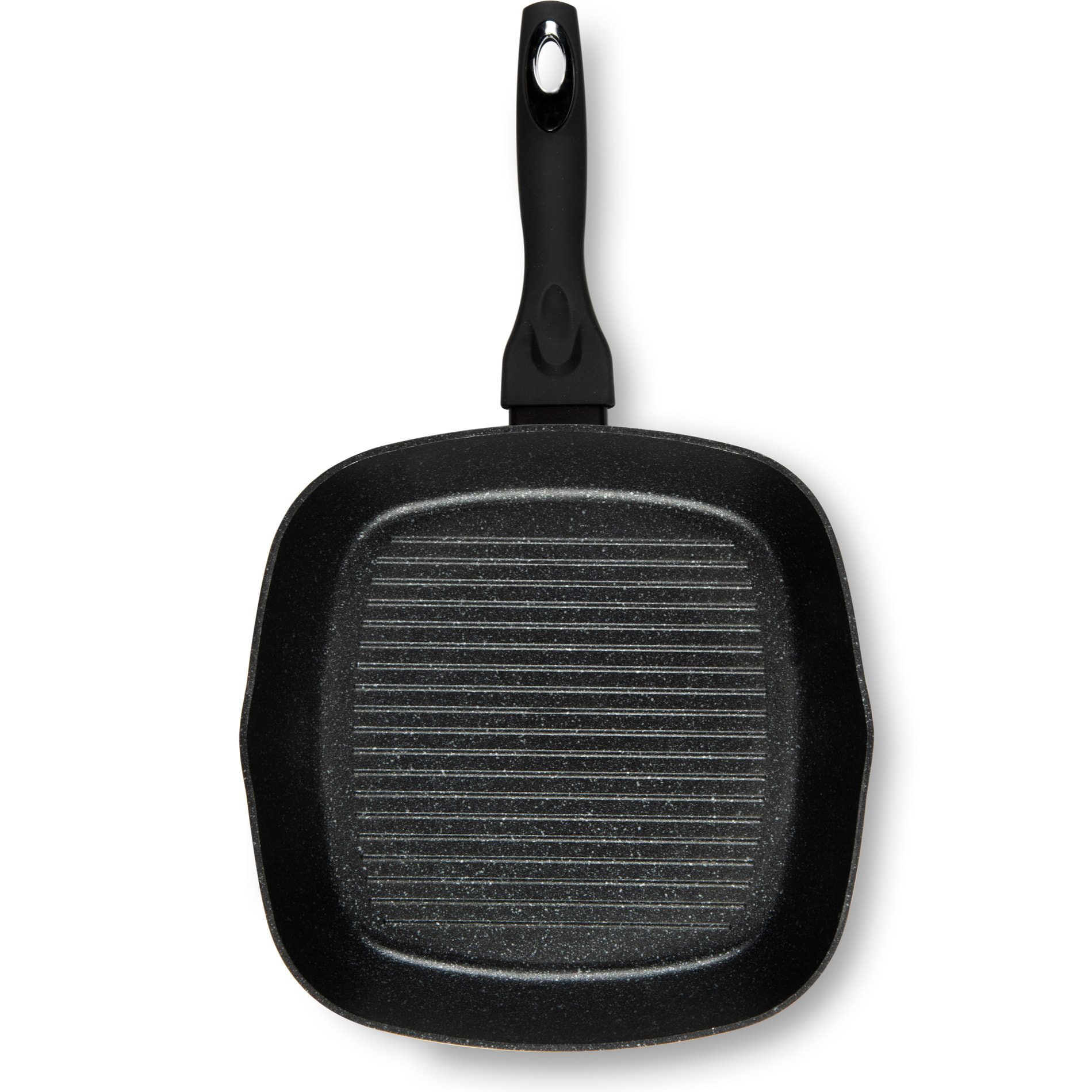 Padella grill 28x28 cm Excelsa – Ecoenergy, Alluminio Nero