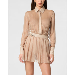 PHILIPP PLEIN Shirt Dress SIGNATURE