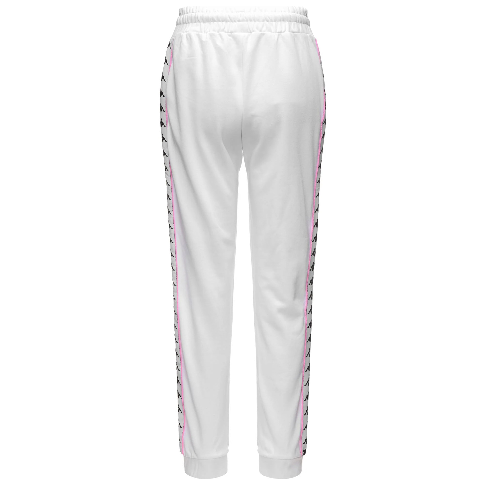 Kappa - Pantalones Mujer Blanco - 222 Banda Adina