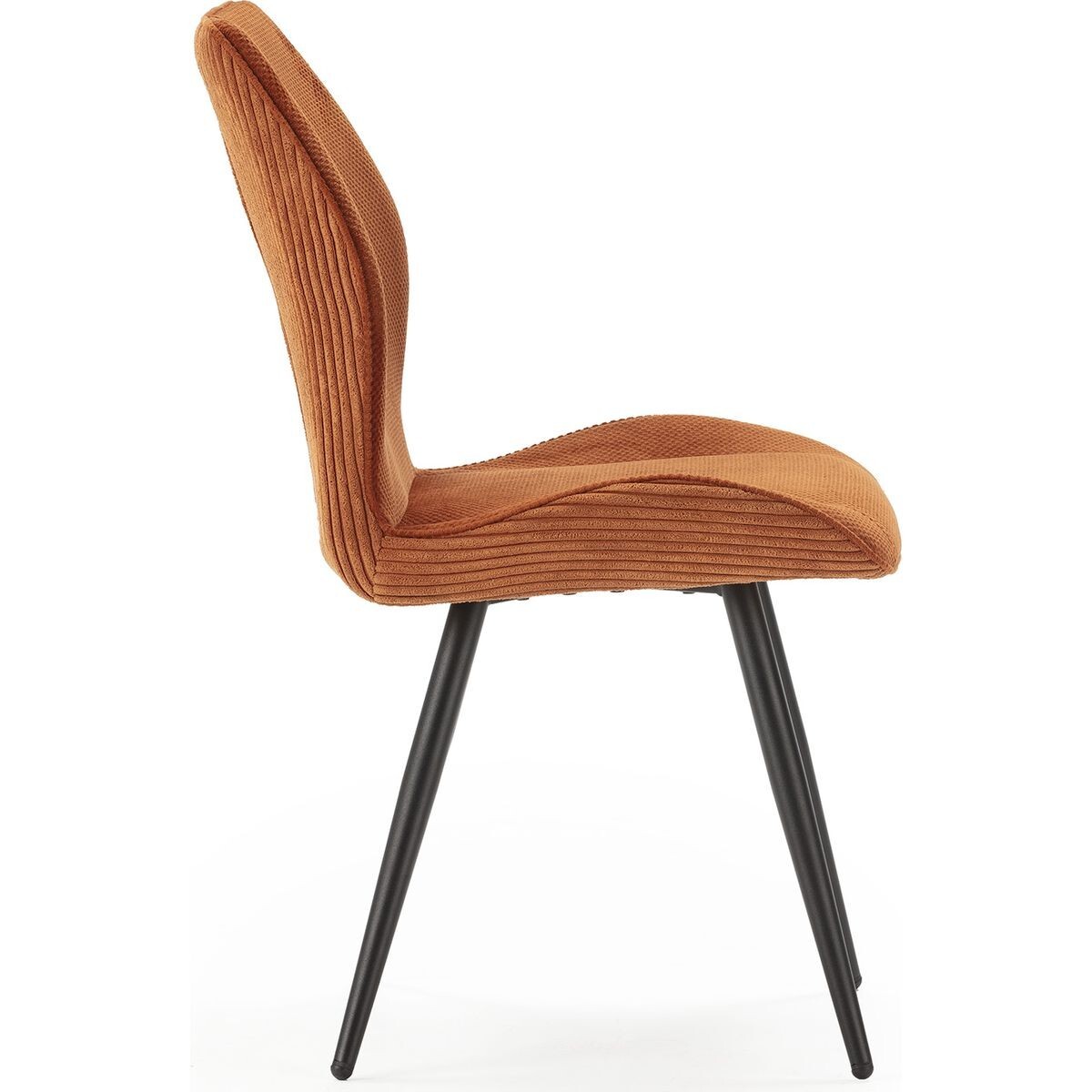 Lot de 2 chaises en velours côtelé - LYKKE