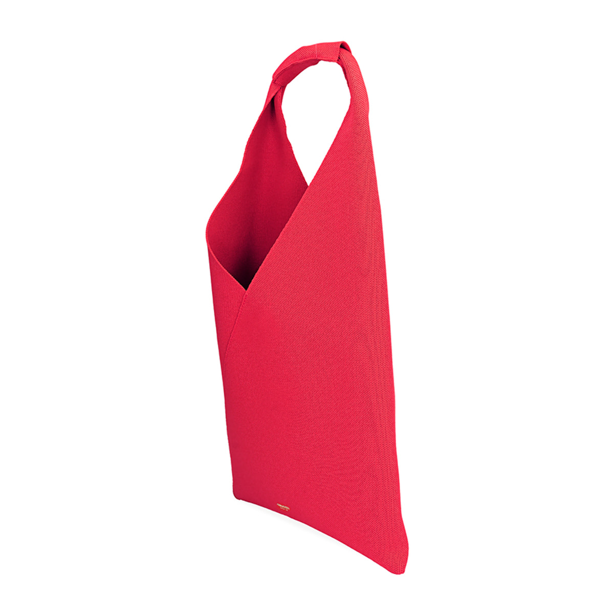 Borsa a spalla donna rossa in tessuto