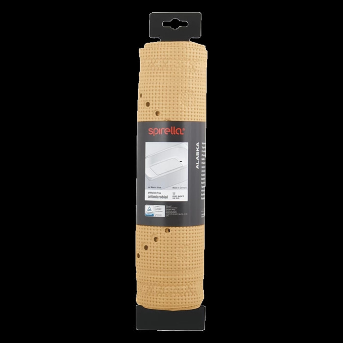Tapis Fond de baignoire PVC ALASKA Beige Bahamas Spirella