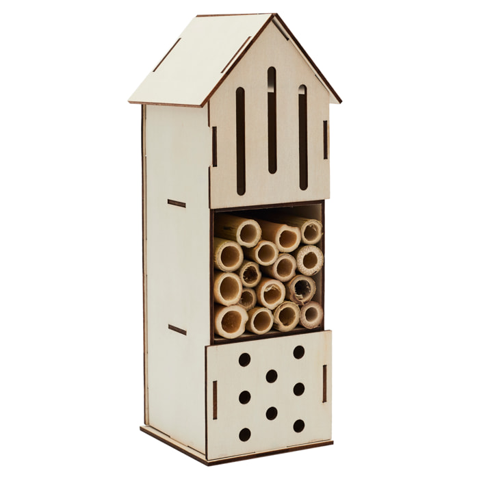 MAISON A INSECTES A MONTER SOI MEME H23.5CM