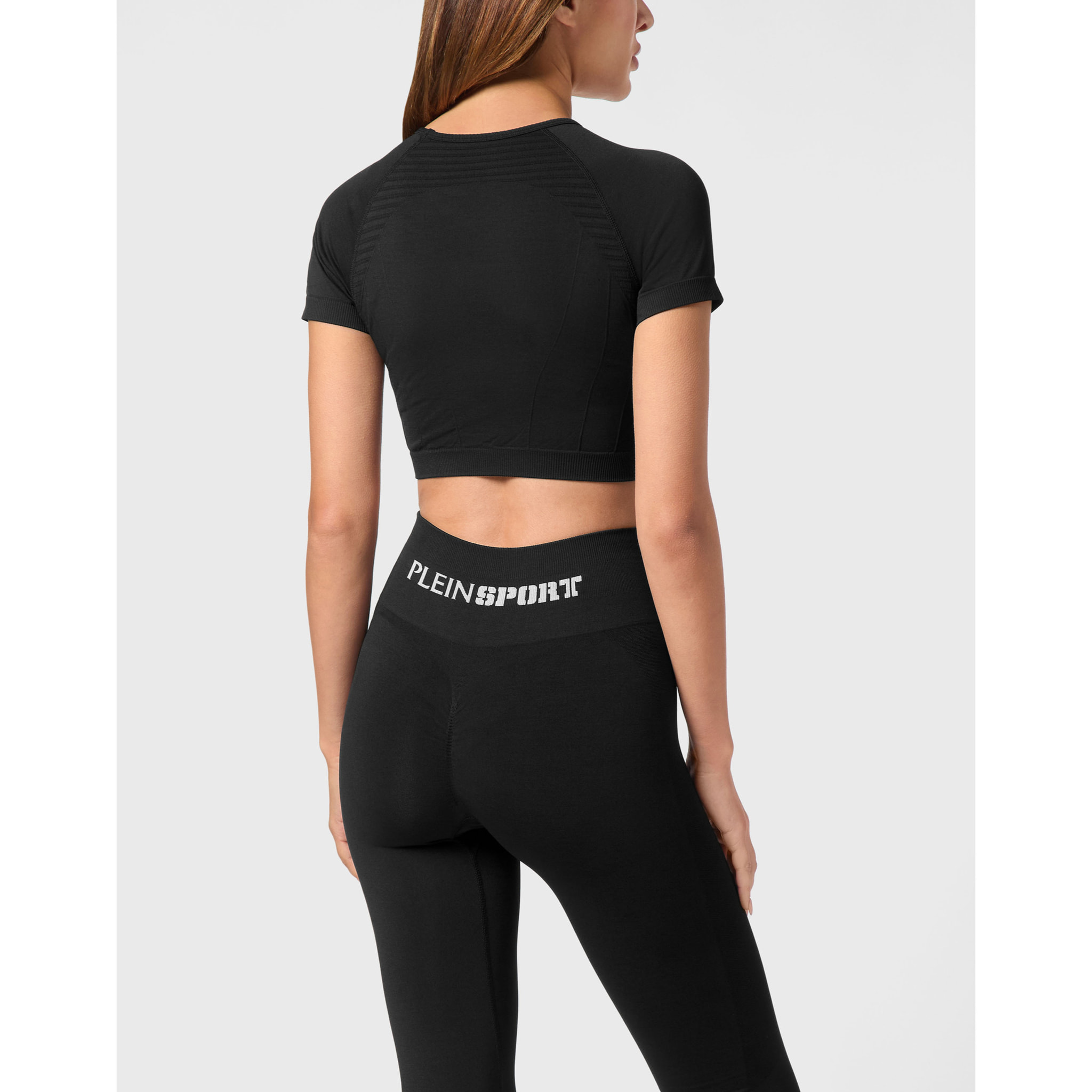 PLEIN SPORT Maglietta con scollo a V