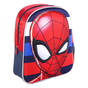 Zaino Asilo 3D Spiderman Stripes Lui Marvel Multicolor