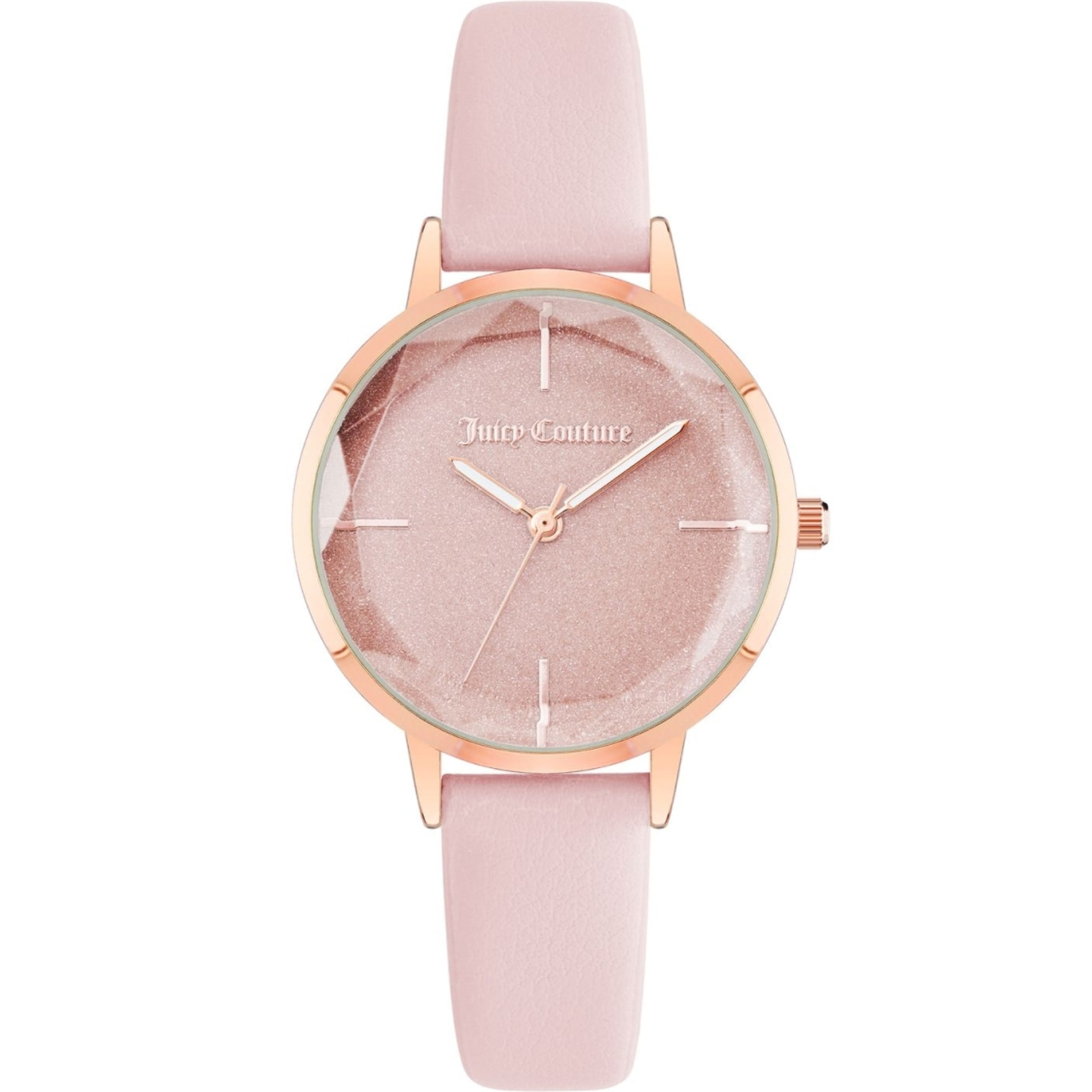 Reloj Juicy Couture JC1326RGLP Mujer Analogico Cuarzo con Correa de Polipiel