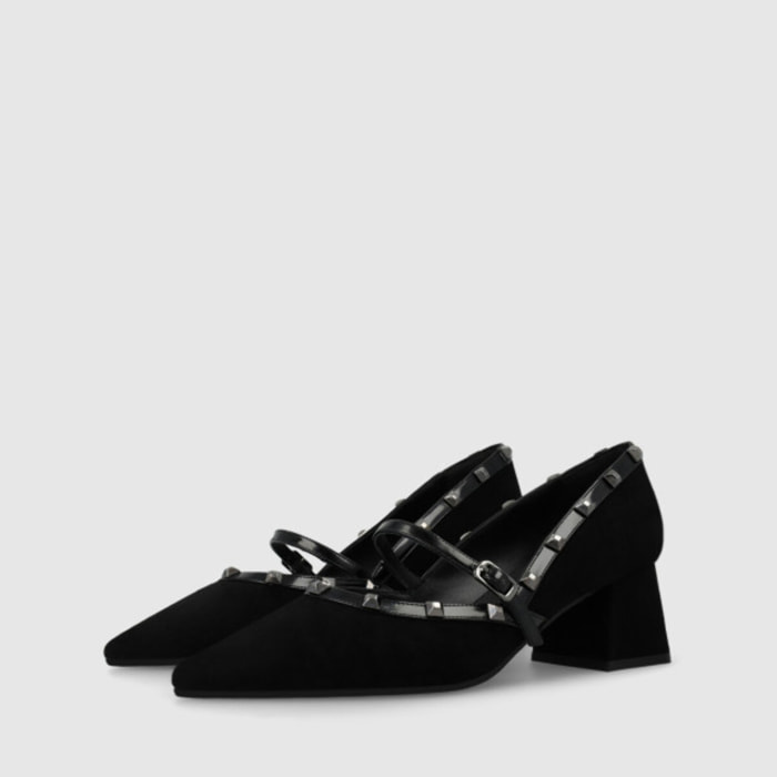 ZAPATOS DE SALÓN NEGROS CHIRUN