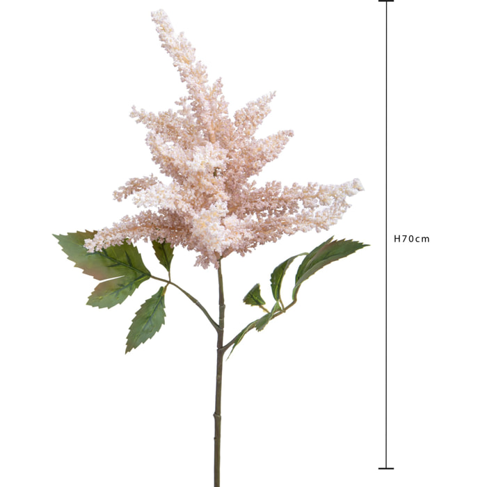 Astilbe 70 Cm - Pezzi 6 - 17X70X16cm - Colore: rosa - Bianchi Dino - Fiori Artificiali