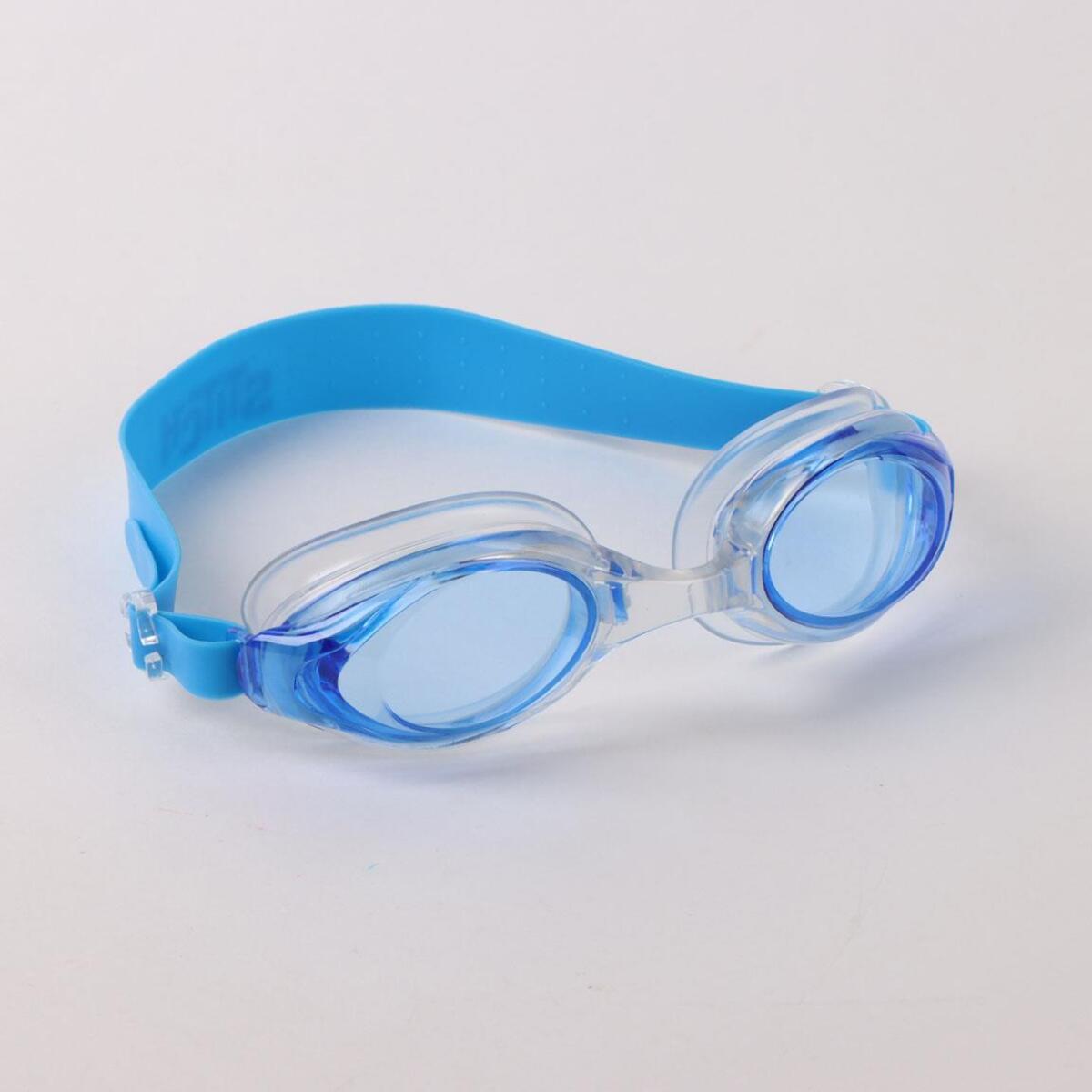 Set de Toalla y Gafas de Natación de Stitch - 24x34x6 cm - Color:Azul