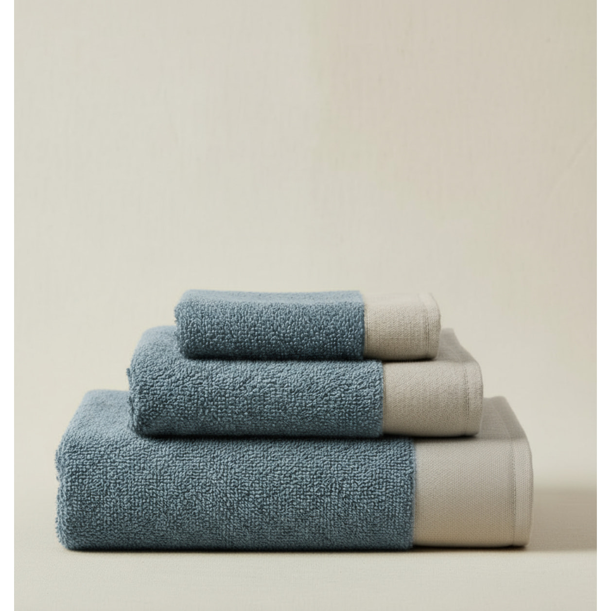 SET VISO, MANI E CORPO SPUGNA ZUCCHERO CON BALZA IN LINO