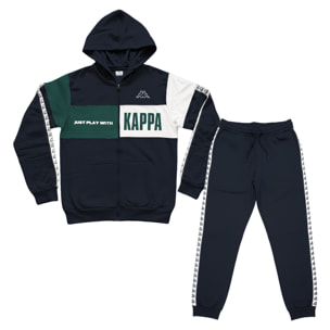 Tuta Ragazzo KAPPA 8 - 16 Anni Cotone Felpato