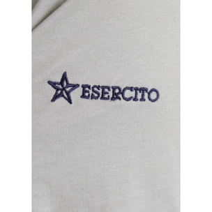 T-shirt Esercito verde in cotone uomo