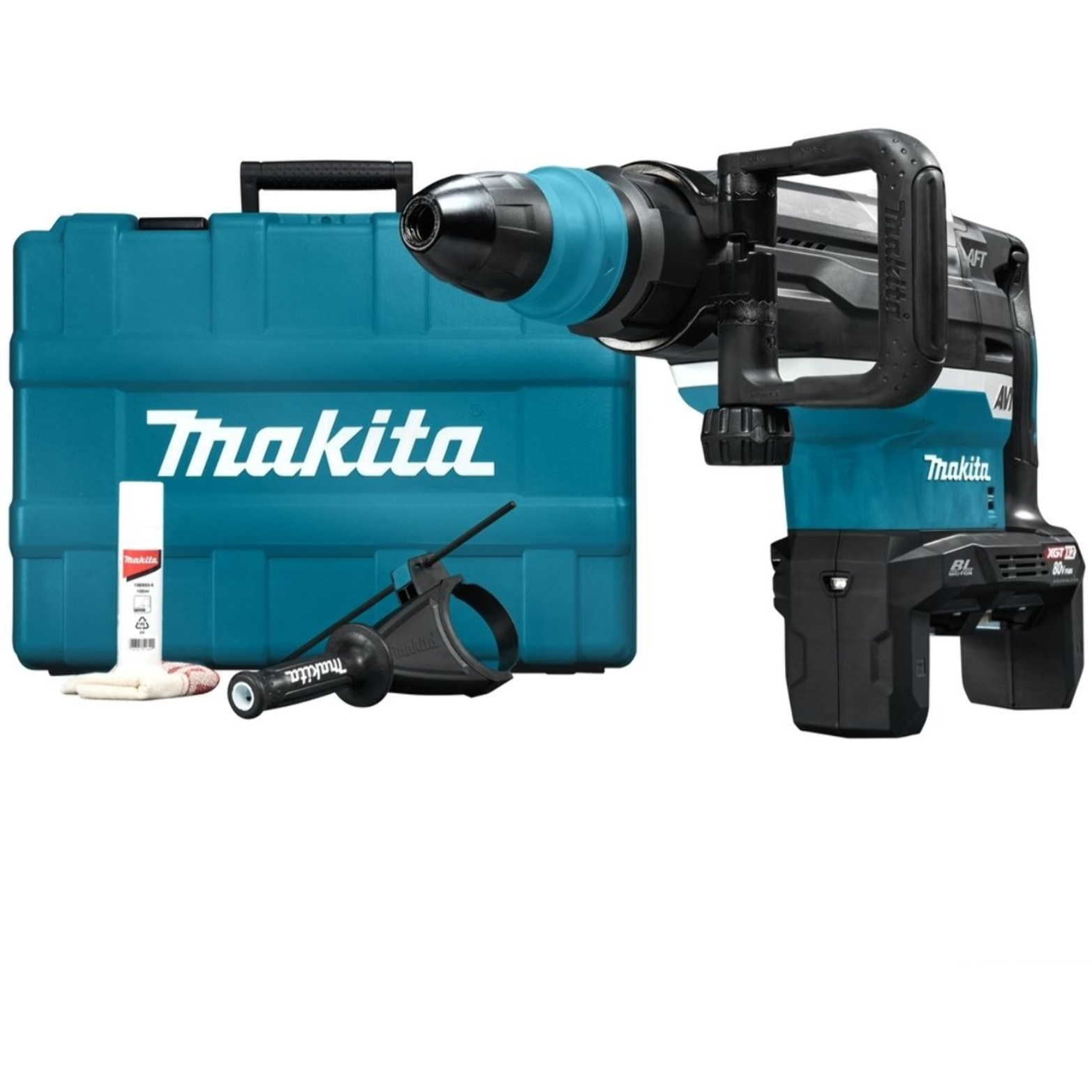 Perfo-burineur SDS-Max 36V XGT Bluetooth AWS - MAKITA - Sans batterie, ni chargeur - Coffret - HR006GZ