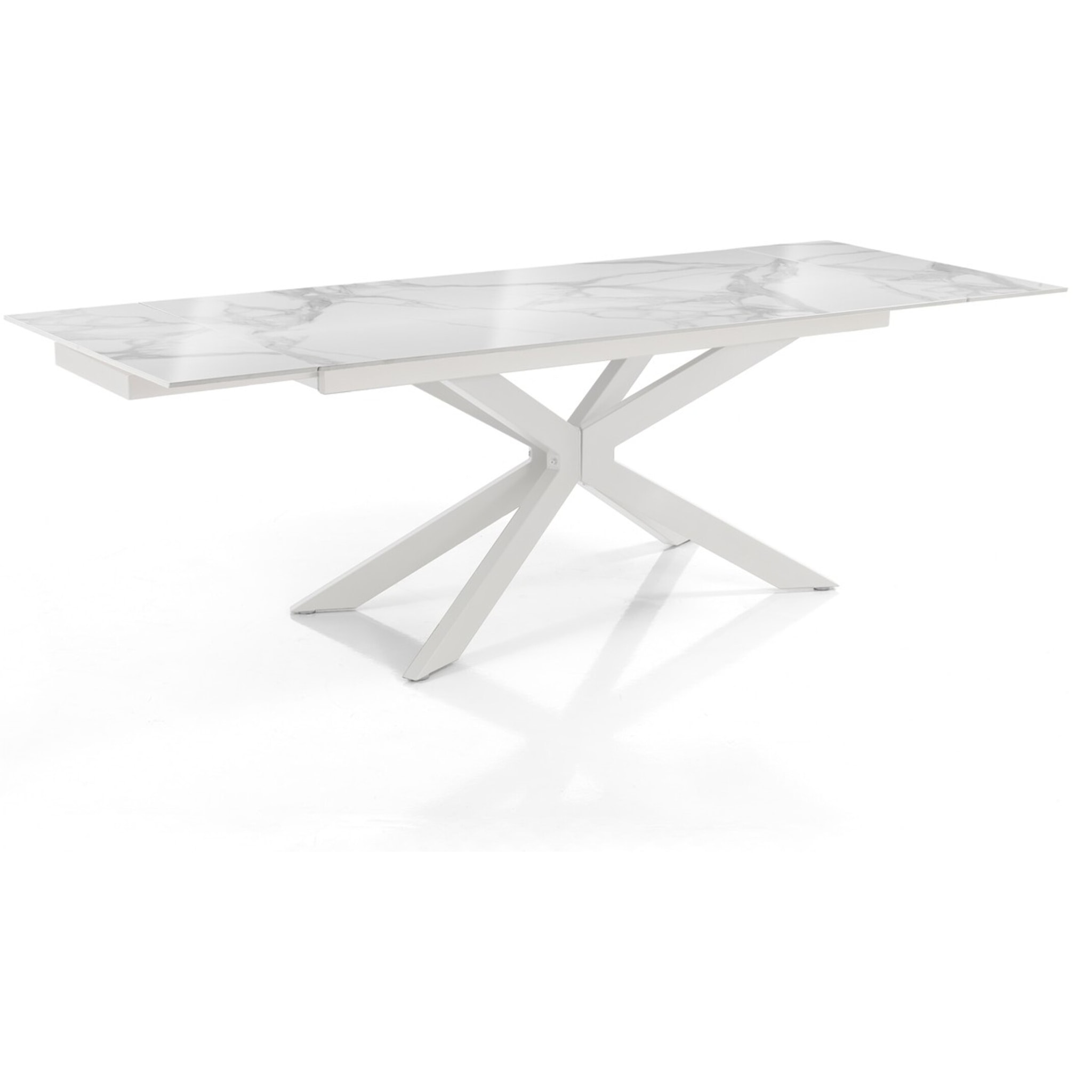 Tomasucci Table extensible MELVIN 160 TOTAL WHITE