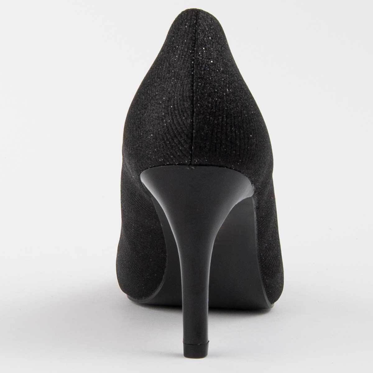 Zapato De Tacón - Negro - Altura: 8 Cm