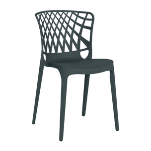 Set da 4 Sedie ITA-03 colore tortora