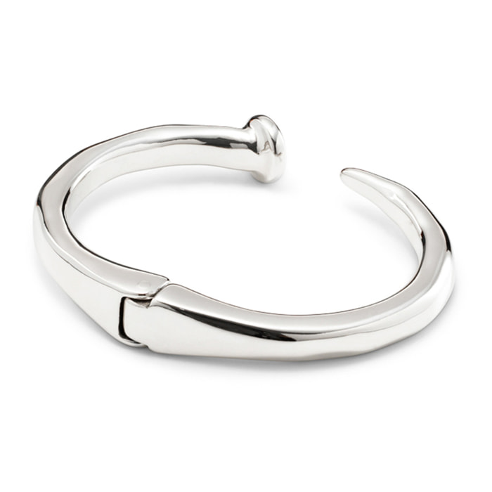 Pulsera Clavo PLATEADO L
