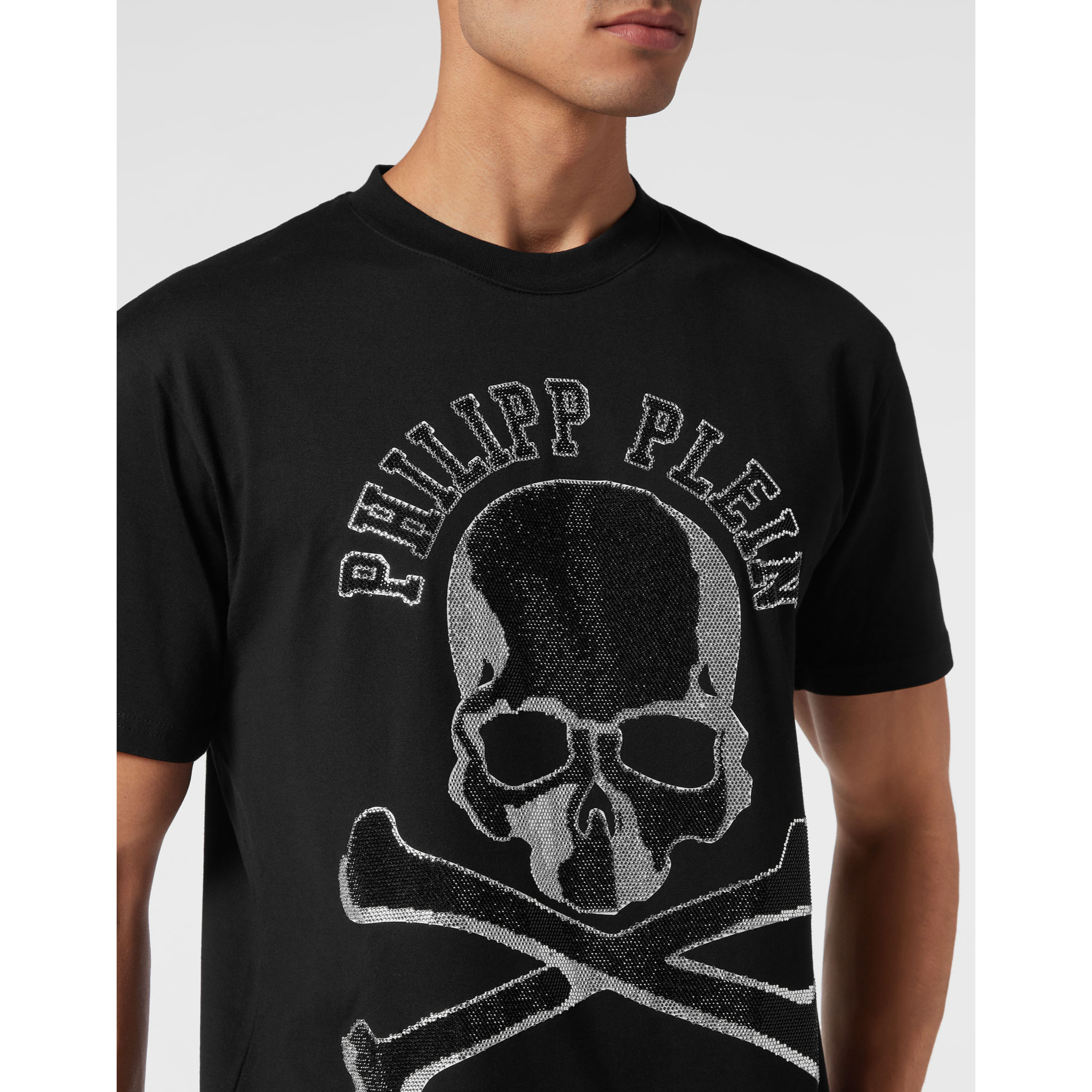 PHILIPP PLEIN Camiseta Cuello Redondo SKULL&BONES