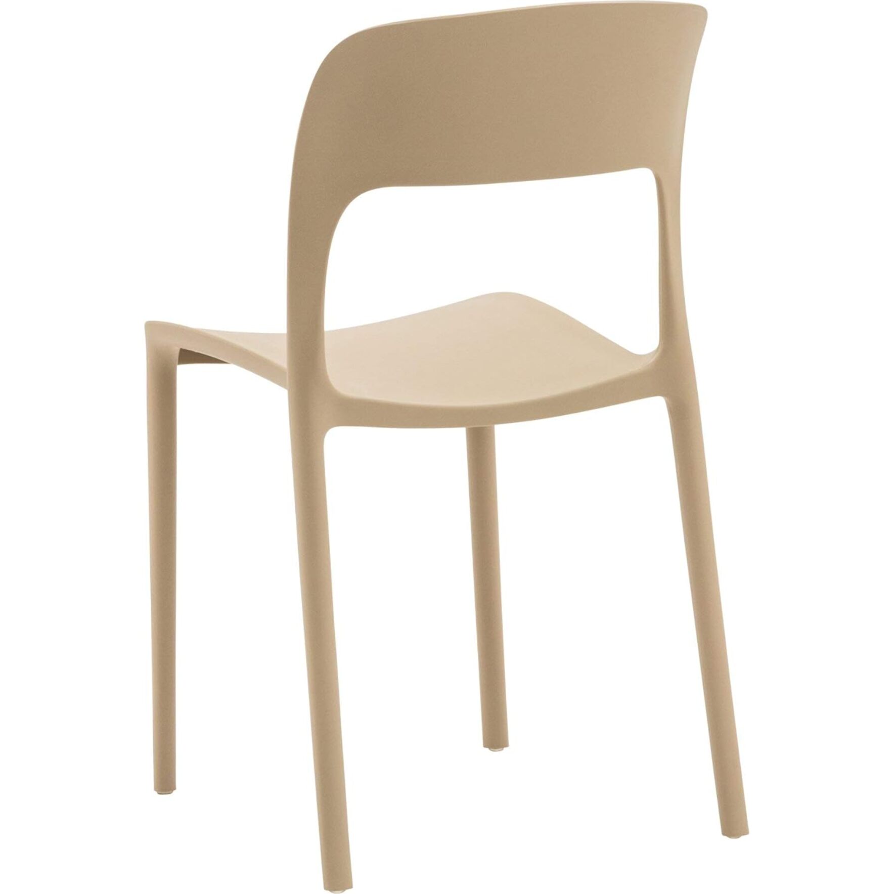 Set di 4 sedie SOUTH BEACH in polipropilene beige