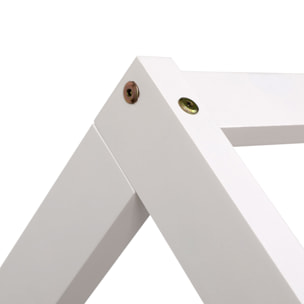 Lit cabane gigogne pour enfant 190x90cm blanc MARCEAU