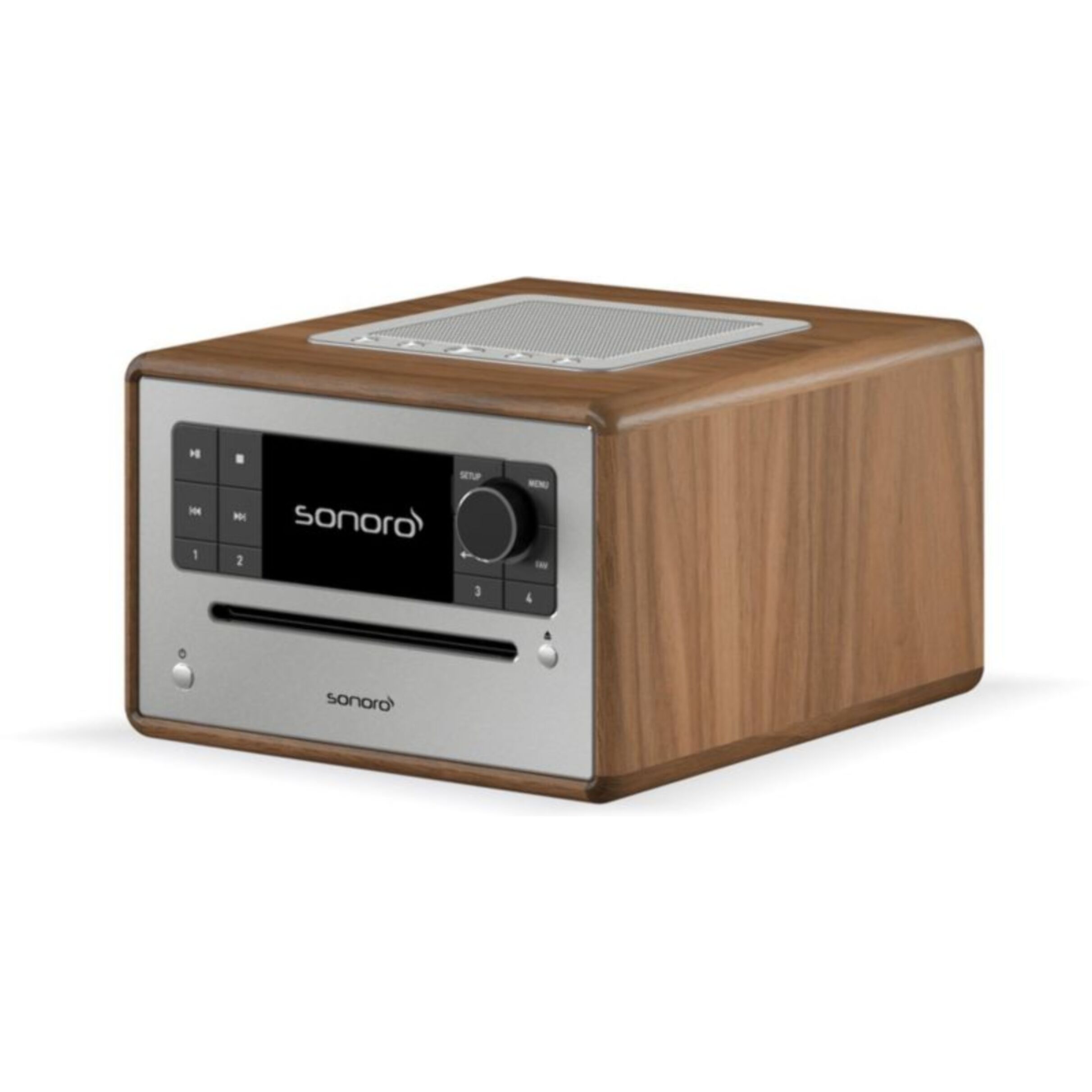 Chaîne HiFi SONORO ELITE Noyer-Argent