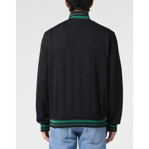 PHILIPP PLEIN Tracksuit Jacket Jacquard Monogram
