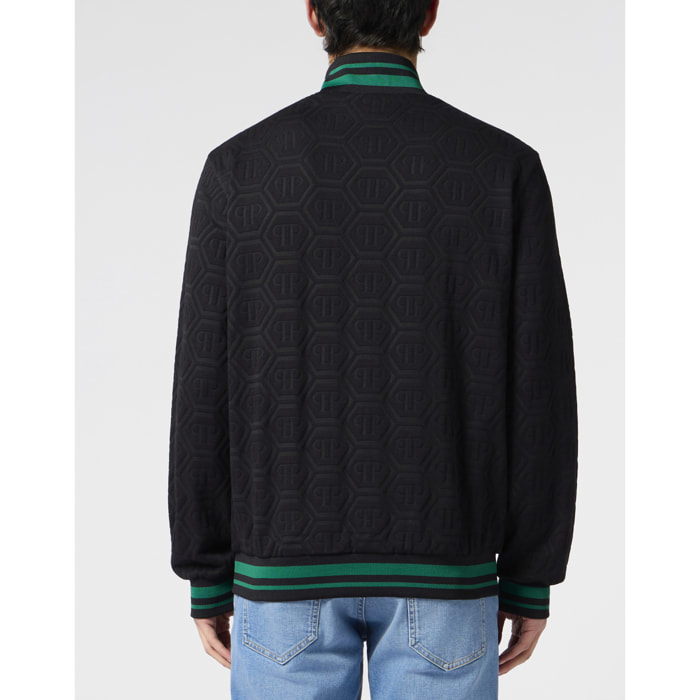 PHILIPP PLEIN Tracksuit Jacket Jacquard Monogram