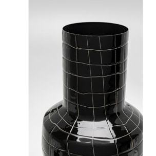 Vase Mesh noir 42cm Kare Design