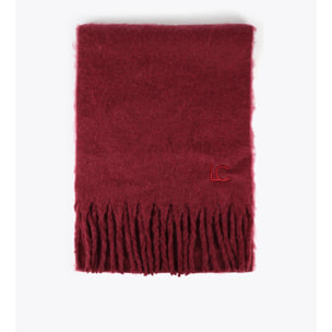 Sciarpa Liscia con Frange Spesse