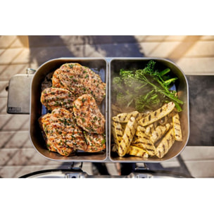 Plat de cuisson WEBER kit polyvalent pour lumin