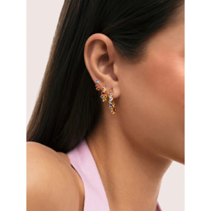 Orecchino XS Bubbles Placcato Oro
