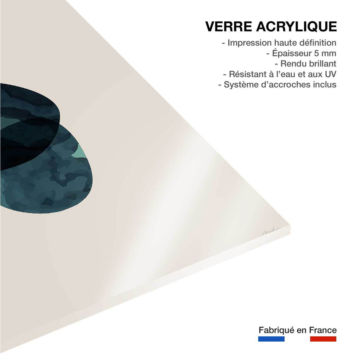 Tableau minimal things Tableau plexiglas