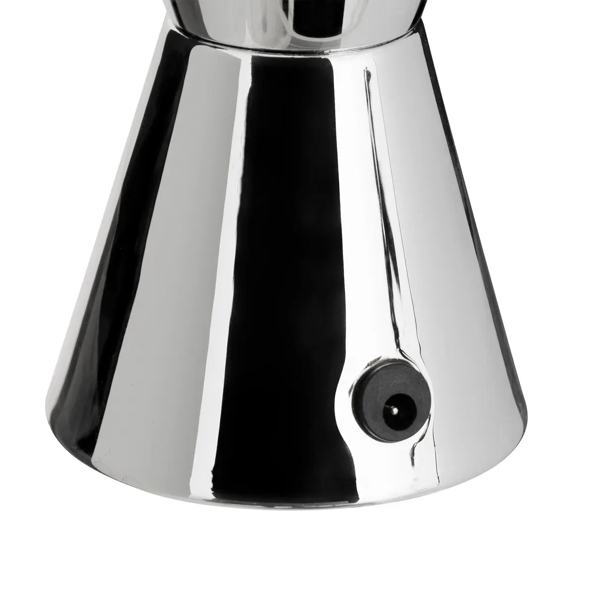 Lampe à poser champignon secteur Lava argent H36,5cm
