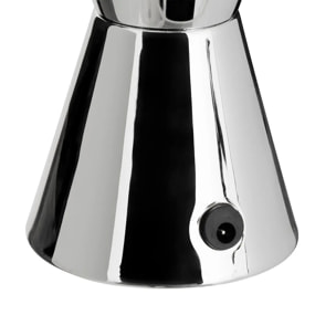 Lampe à poser champignon secteur Lava argent H36,5cm