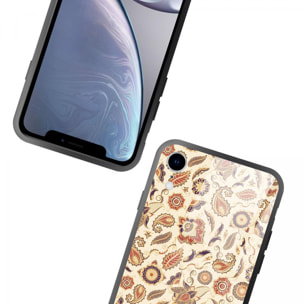 Coque iPhone Xr Coque Soft Touch Glossy Motif Cachemire Design La Coque Francaise