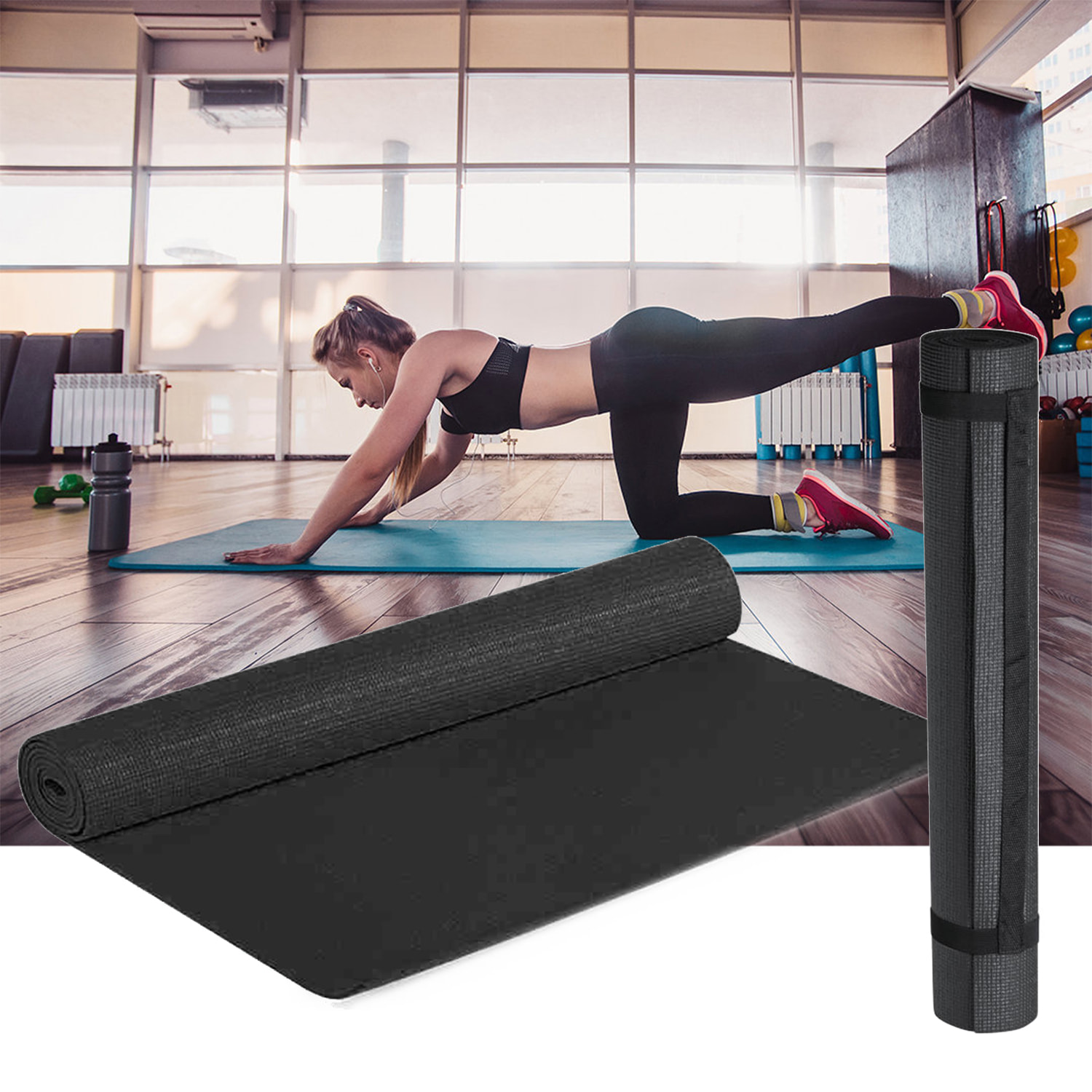 Tappetino sportivo Nodal di 180x60cm.