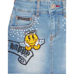 PHILIPP PLEIN Mini Skirt SMILE