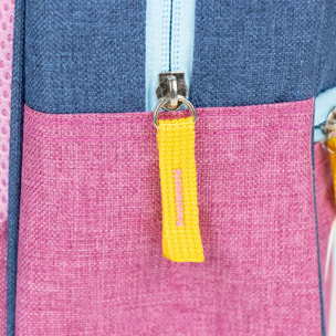 Mochila infantil escolar minnie, unisex niños, rosa, pequeña