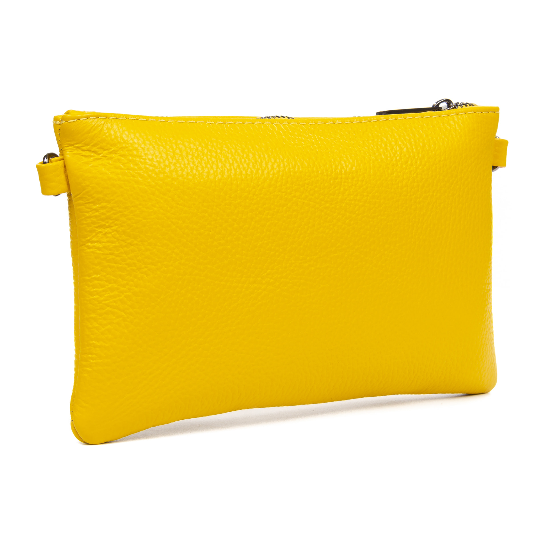 Albenga Bolso bandolera de mujer de piel auténtica acabado dollaro