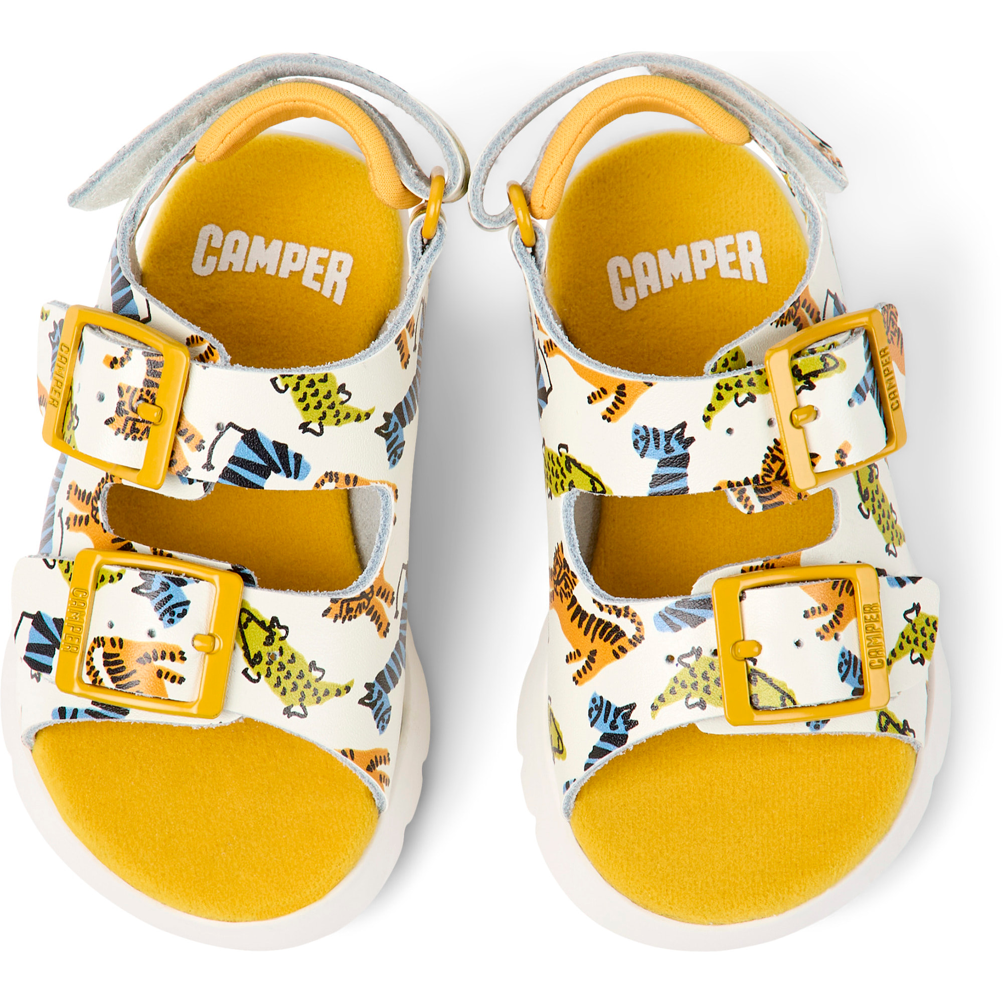 Sandalias - CAMPER Oruga - Multicolor - Cuero liso