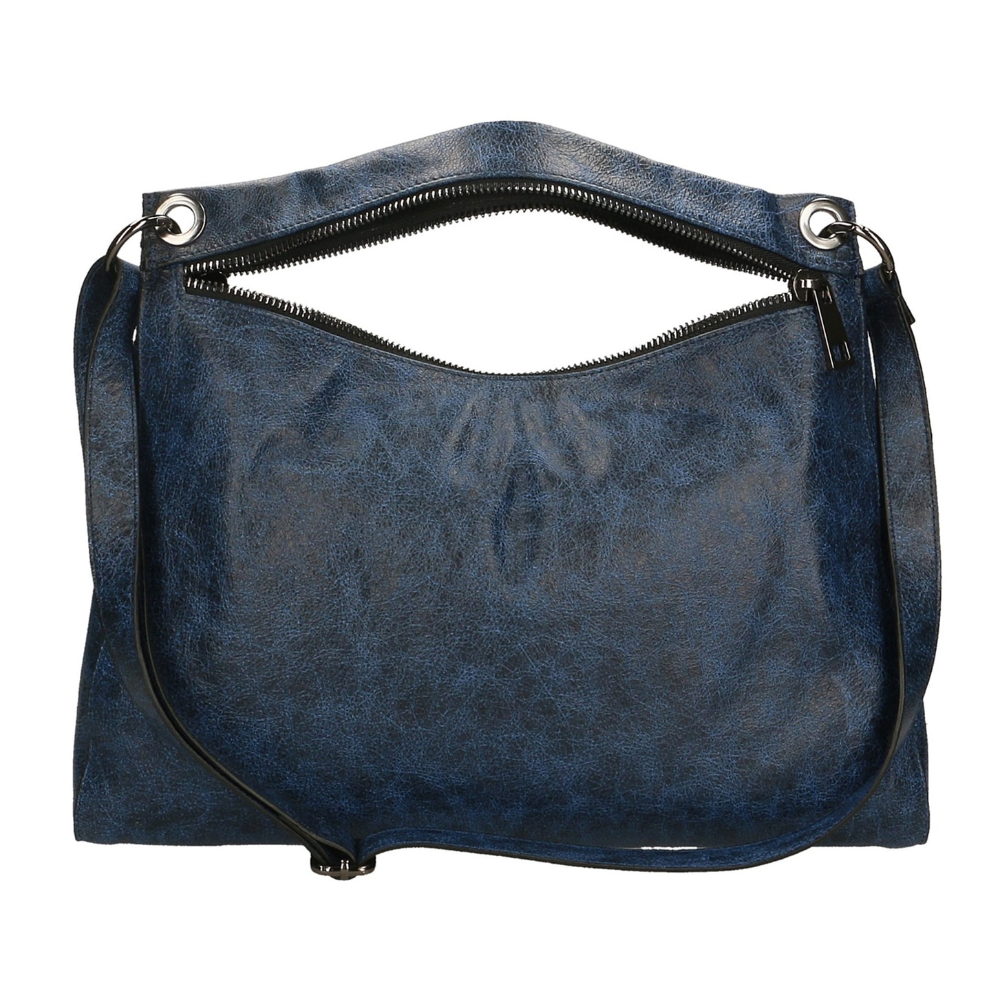 Borsa a spalla da donna - Modello Ondina - Vera pelle - 29.0 x 38.0 x 10.0 cm