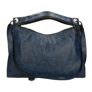 Borsa a spalla da donna - Modello Ondina - Vera pelle - 29.0 x 38.0 x 10.0 cm