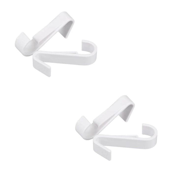 Ensemble de 4 crochets pour sèche serviette Fackelmann Tecno