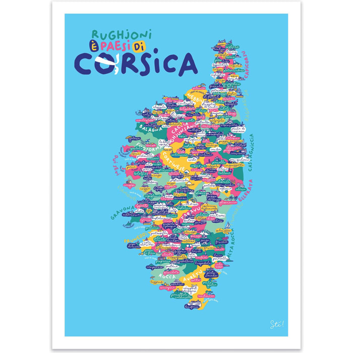 Affiche - Corse - Sté!