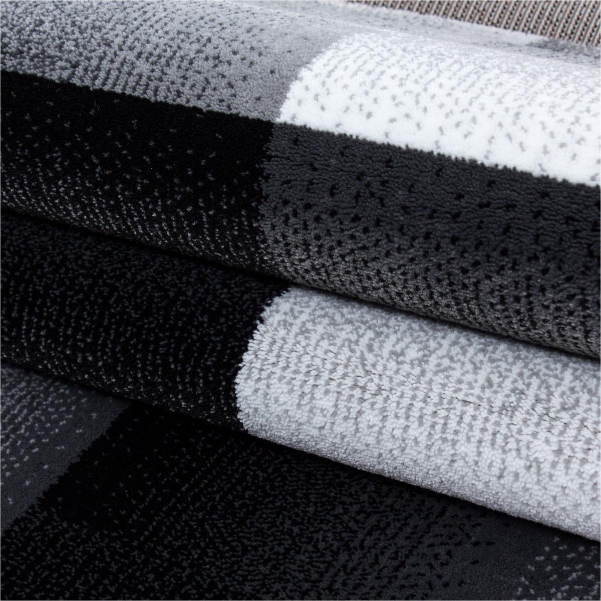 Tapis salon et chambre tissé motif géométrique TAKE