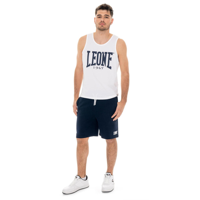 Canotta Leone 1947 Apparel con grande logo Boxing. Stile deciso per allenamento.
