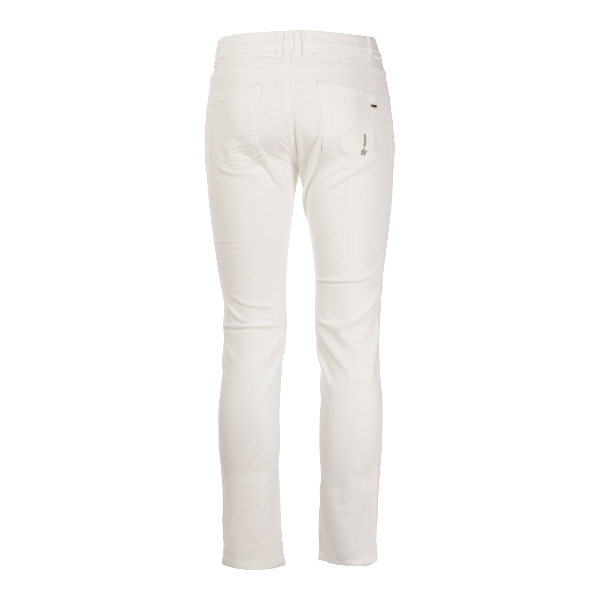 REIGN pantalone uomo bianco