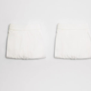 Confezione da 2 slip bianchi in cotone per ragazzi